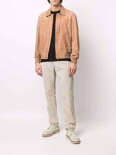 PT Torino Veste en daim à bords nervurés - Lothaire boutiques