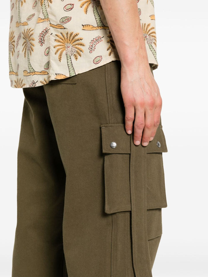Rhude - Pantalon droit à poches cargo - Lothaire