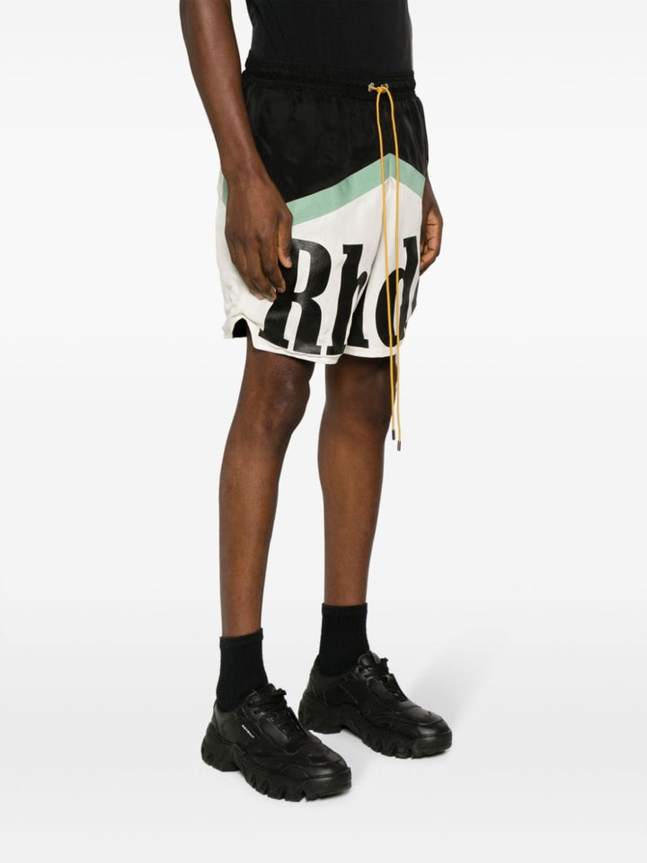 Rhude - Short à logo imprimé - Lothaire