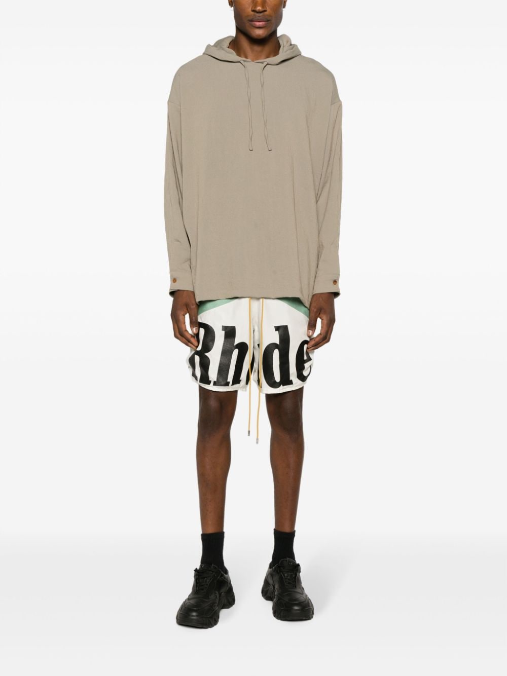 Rhude - Short à logo imprimé - Lothaire
