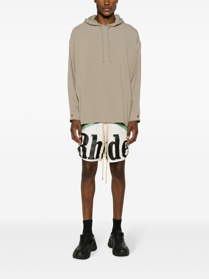 Rhude - Short à logo imprimé - Lothaire