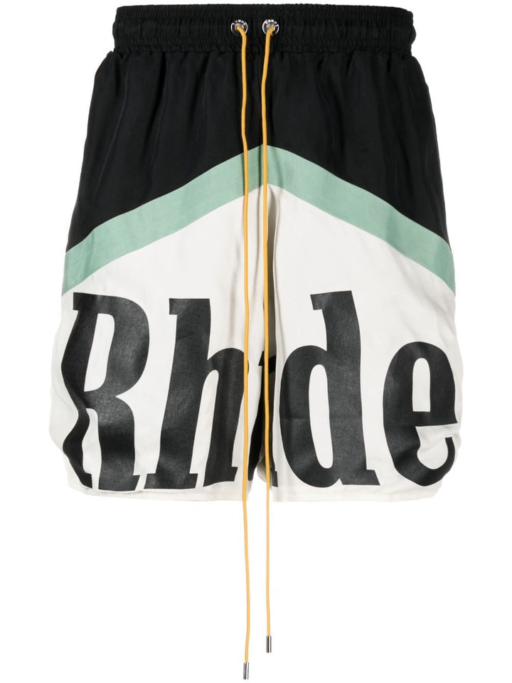 Rhude - Short à logo imprimé - Lothaire