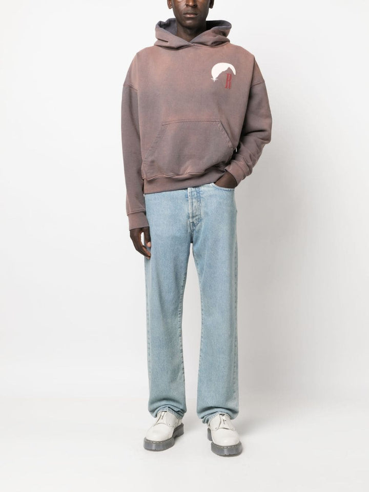 Rhude Sweat à capuche Moonlight Stamp - Lothaire