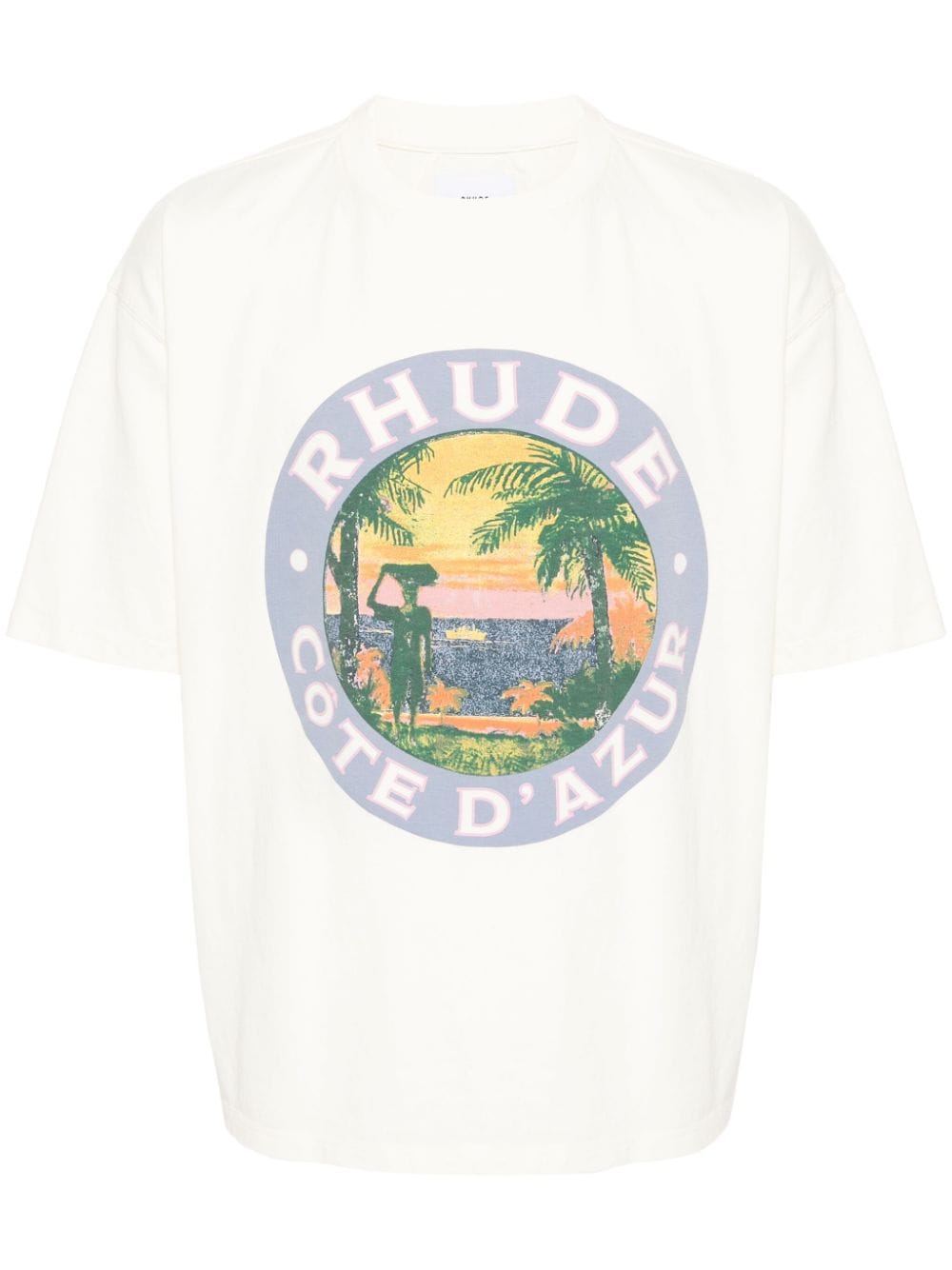 Rhude - T-shirt à imprimé Lago - Lothaire