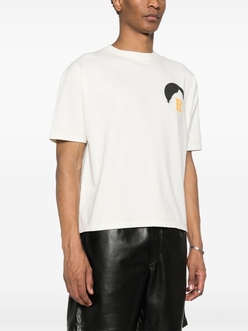 Rhude - T-shirt à imprimé Moonlight - Lothaire