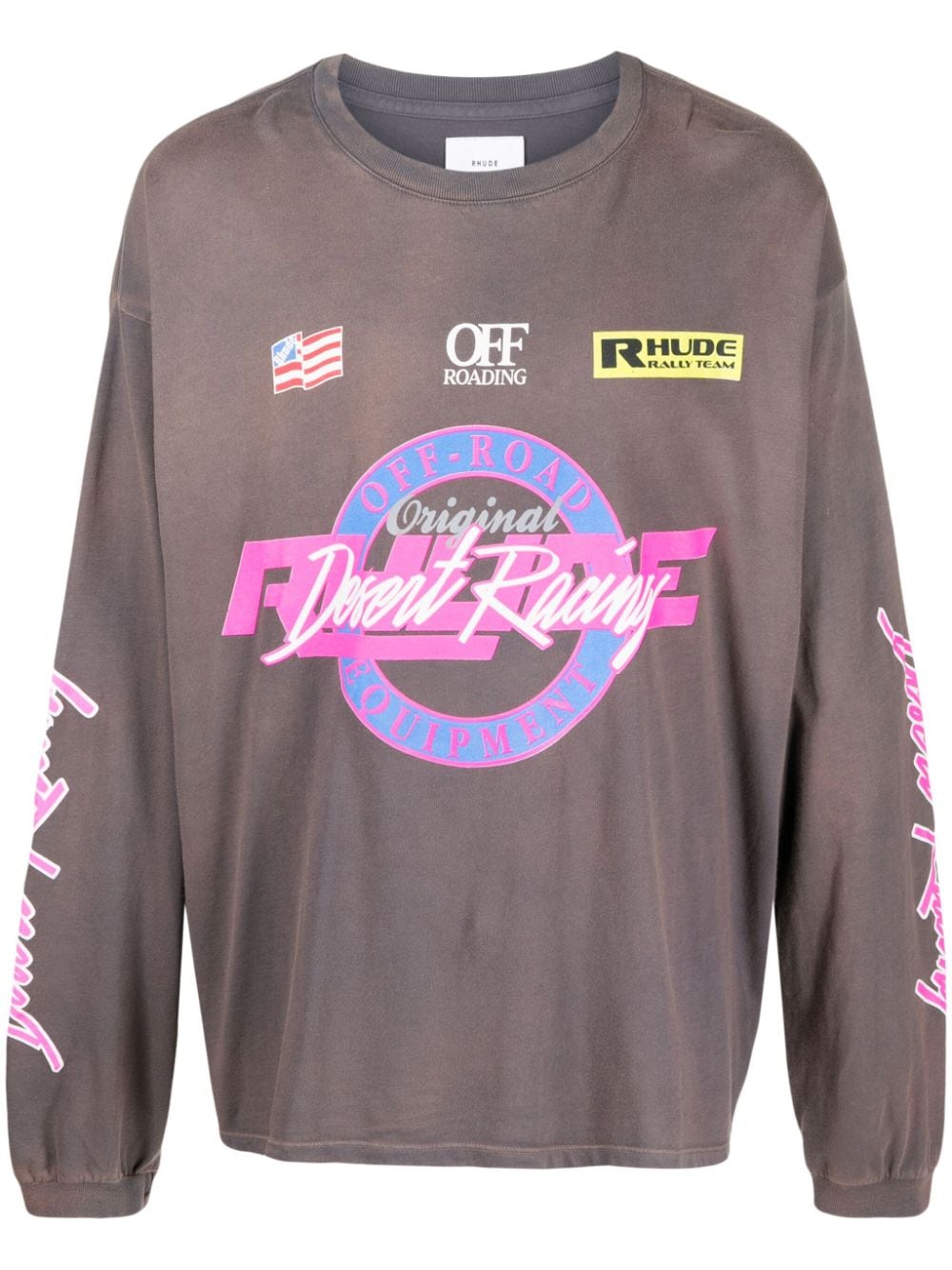 Rhude T-shirt 'Desert Racing' - Lothaire