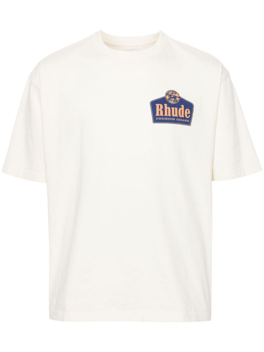 Rhude - T-shirt en coton à logo imprimé - Lothaire