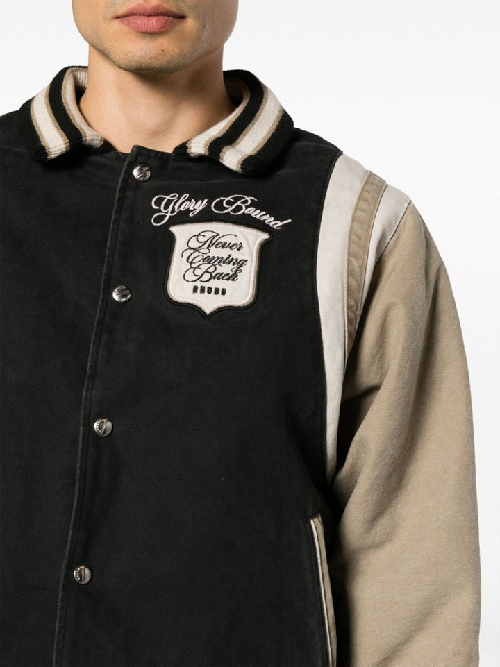 Rhude Veste Bomber Varsity Jacket - Lothaire