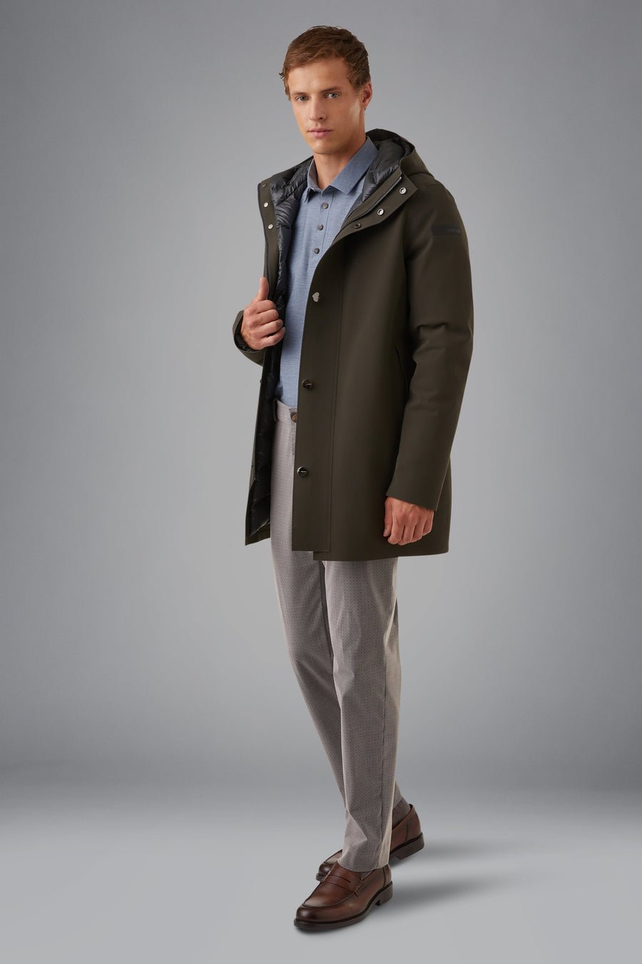 RRD Parka Down Under Military Green - Lothaire