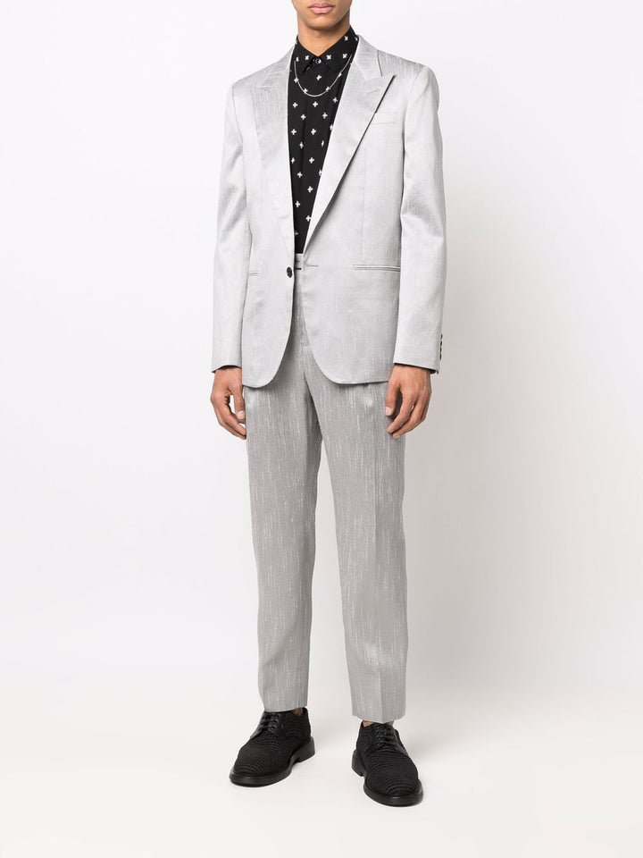 Saint Laurent Blazer à simple boutonnage - Lothaire boutiques