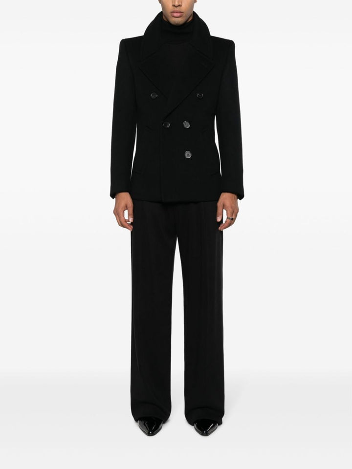 Saint Laurent Caban en laine - Lothaire