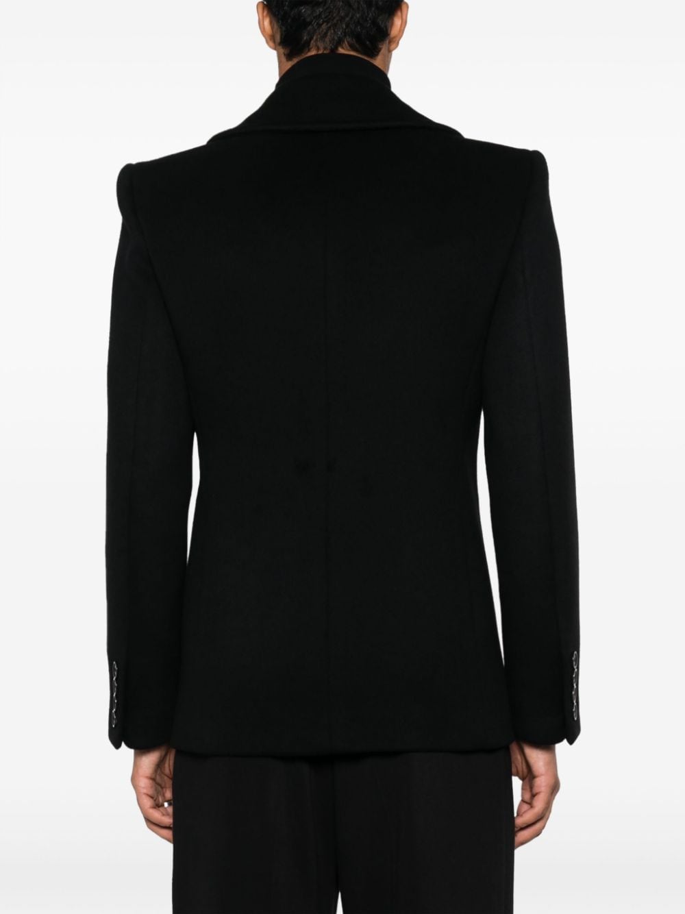 Saint Laurent Caban en laine - Lothaire