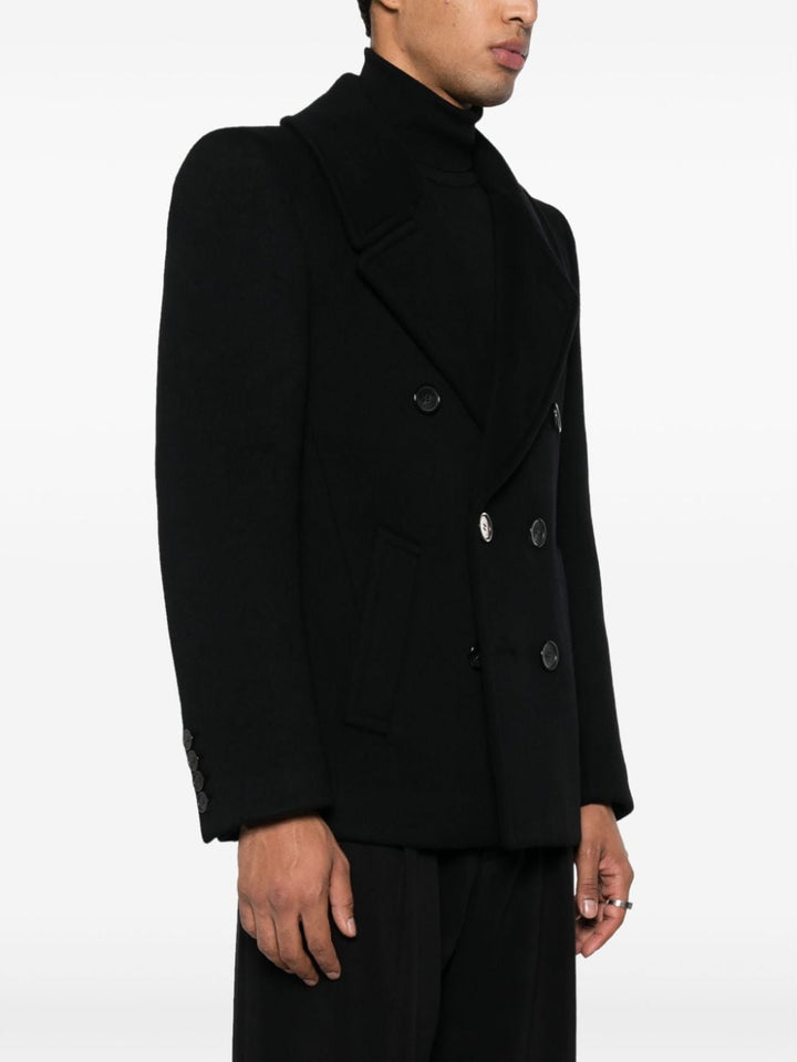 Saint Laurent Caban en laine - Lothaire