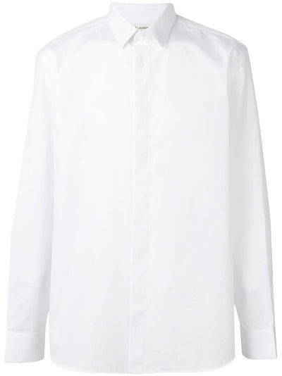 Saint Laurent Chemise classique Blanc - Lothaire boutiques