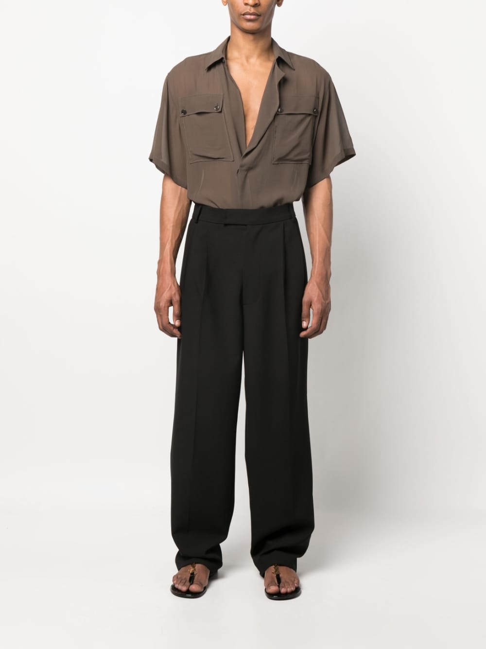 Saint Laurent Chemise en soie – Lothaire