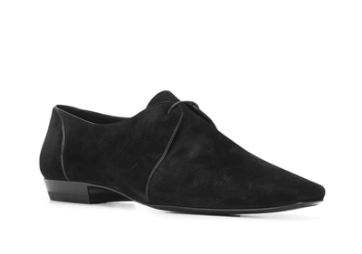 Saint-Laurent - Derbies en daim Chaussure SAINT LAURENT 39 Noir  (4570525466720)