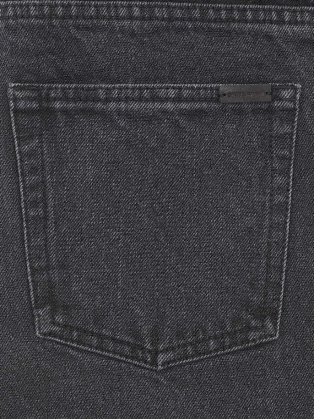 Saint Laurent Jean Slim en denim Paris Used Black - Lothaire