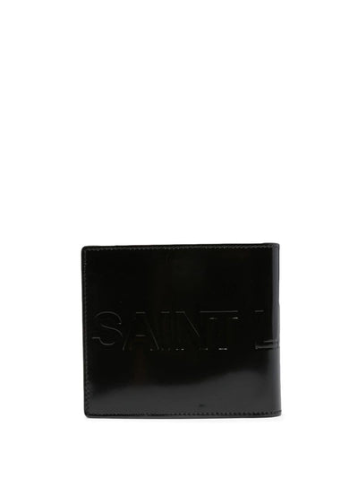 Saint Laurent Portefeuille East/West en cuir - Lothaire