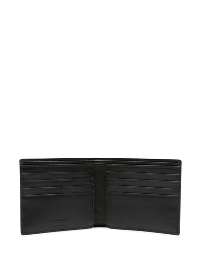 Saint Laurent Portefeuille East/West en cuir - Lothaire