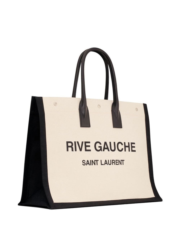 Saint Laurent Sac cabas beige Rive Gauche - Lothaire
