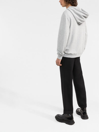 Saint Laurent Sweat Logo imprimé Gris Chiné - Lothaire boutiques (7017238397093)