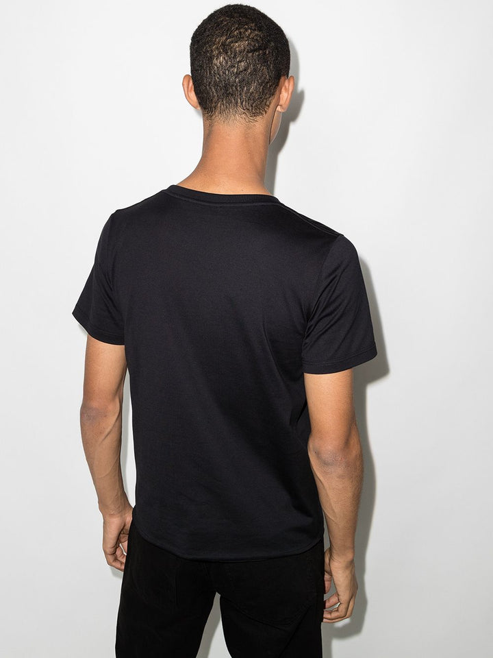 Saint Laurent - T-shirt Saint Laurent Rive Gauche noir - Lothaire boutiques (7101118021797)