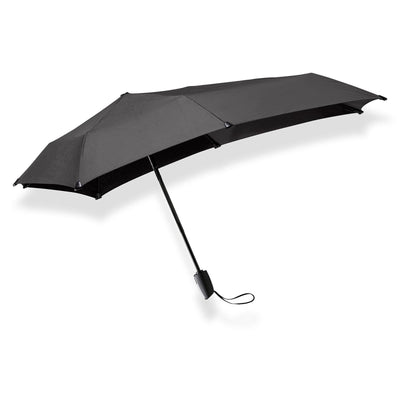 Senz° Parapluie pliable noir mini automatique noir - Lothaire boutiques