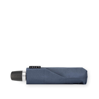 Senz° Parapluie pliable noir mini automatique tomette - Lothaire boutiques