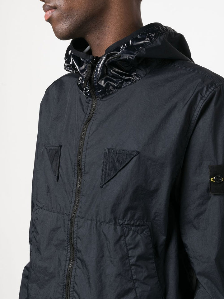 Stone Island Blouson à capuche Navy 40723 MEMBRANA 3L TC - Lothaire