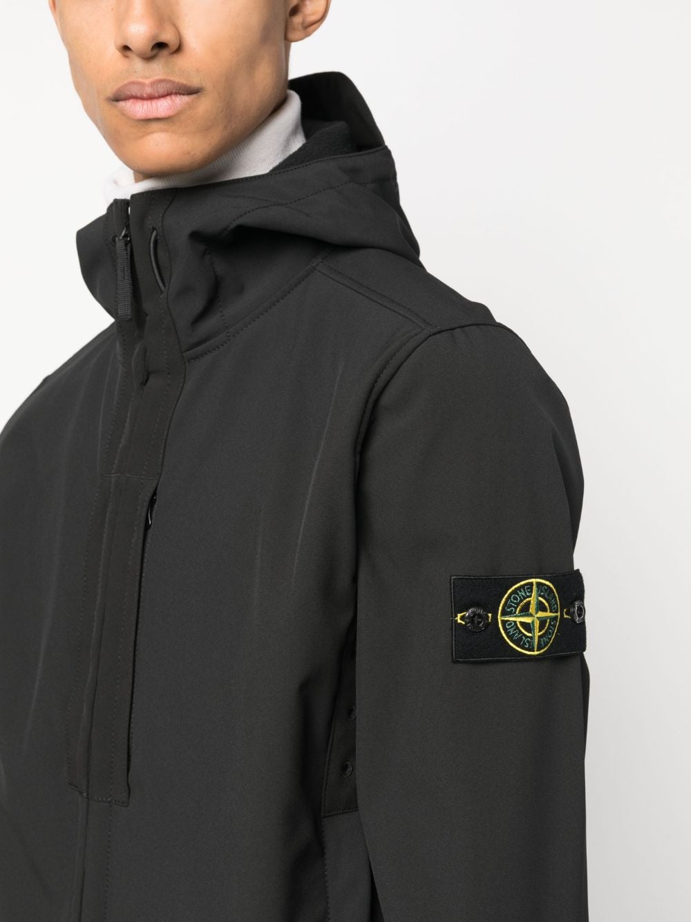 Stone Island Blouson Q0122 SOFT SHELL-R_E.DYE® - Lothaire
