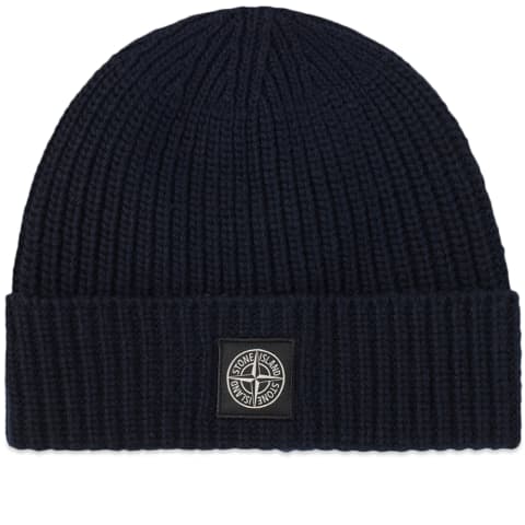 Stone Island Bonnet Marine à patch logo - Lothaire