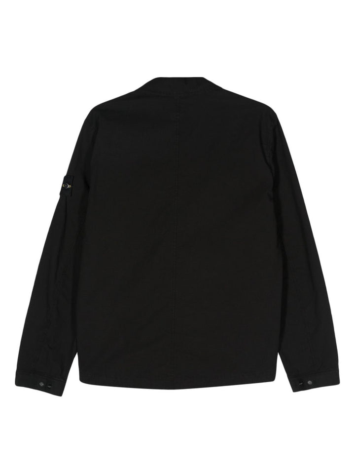 Stone Island - Chemise black coupe classique - Lothaire