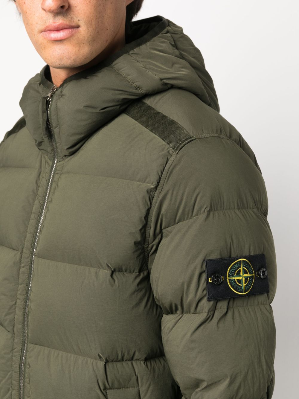 Stone Island Doudoune Olive 44028 SEAMLESS TUNNEL - Lothaire