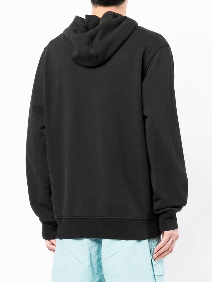 Stone Island Hoodie 66481 COTTON FLEECE 'INK THREE' PRINT - Lothaire boutiques