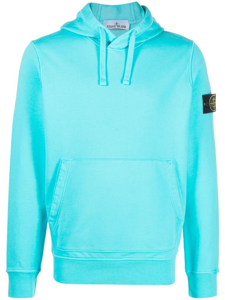 Stone Island Hoodie Bleu 64151 - Lothaire