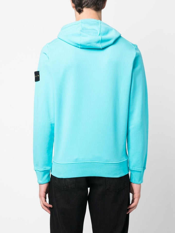Stone Island Hoodie Bleu 64151 - Lothaire