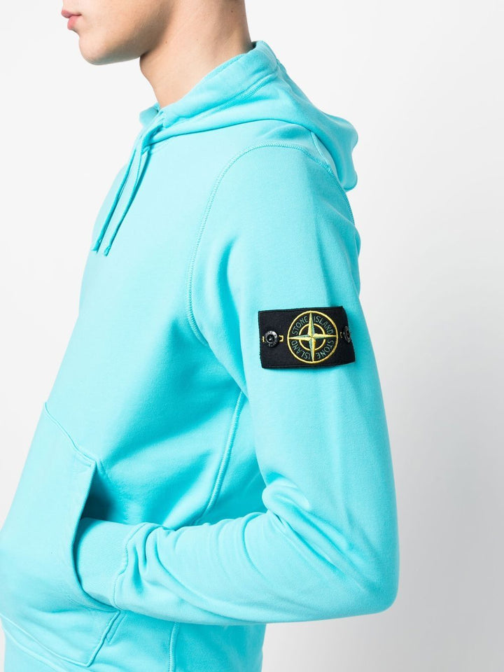 Stone Island Hoodie Bleu 64151 - Lothaire