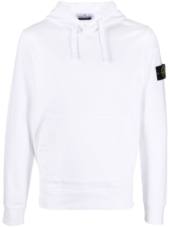 Stone Island Hoodie White 64151 - Lothaire
