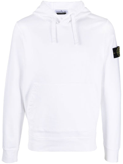 Stone Island Hoodie White 64151 - Lothaire
