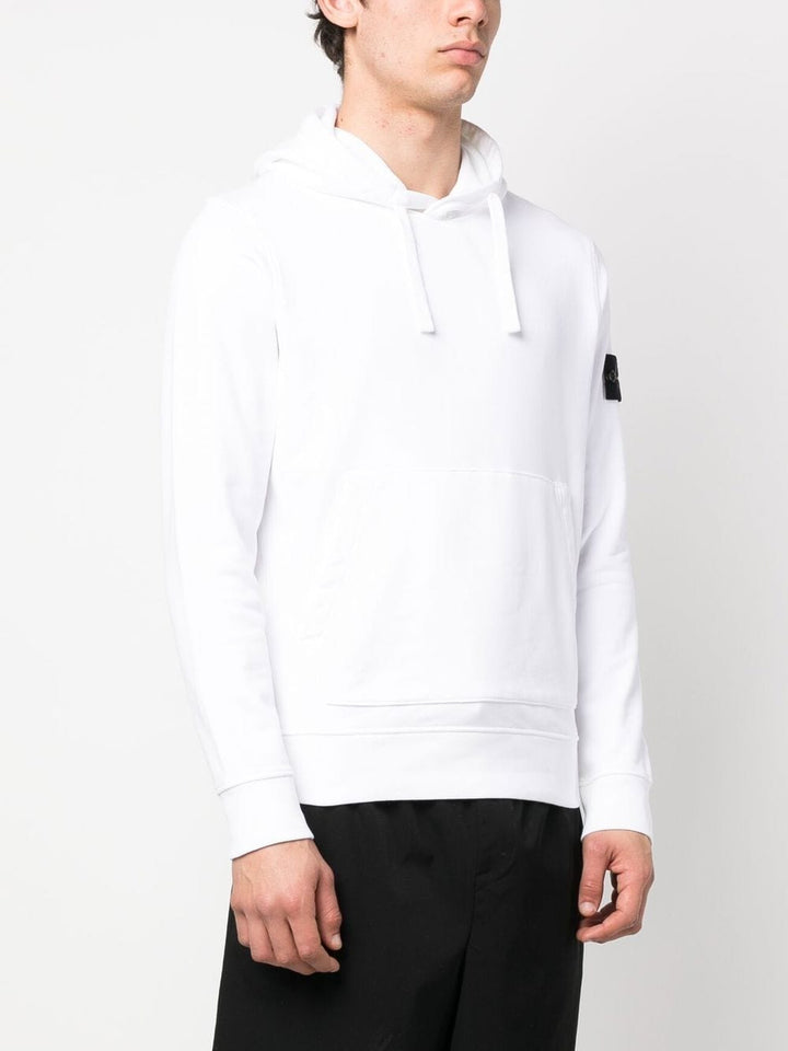 Stone Island Hoodie White 64151 - Lothaire