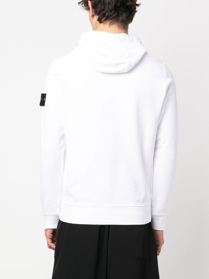 Stone Island Hoodie White 64151 - Lothaire