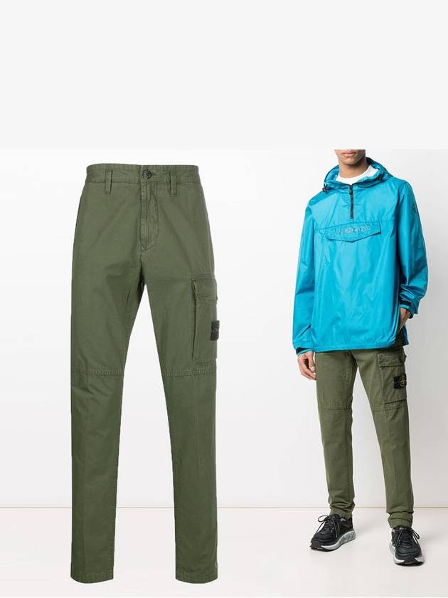 Stone Island Pantalon 30310 GABARDINE DE COTON STRETCH_REGULAR FIT - Lothaire boutiques