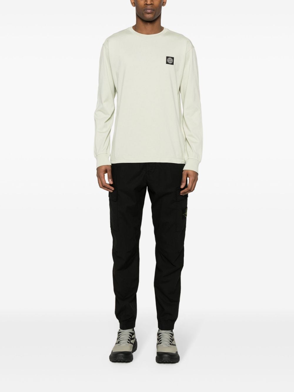 Stone Island - Pantalon cargo coupe classique black 31303 - Lothaire