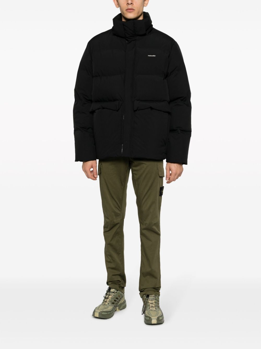 Stone Island - Pantalon Cargo Olive - Lothaire