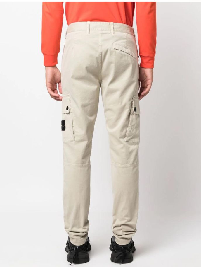 Stone Island Pantalon cargo sand 31714 - Lothaire
