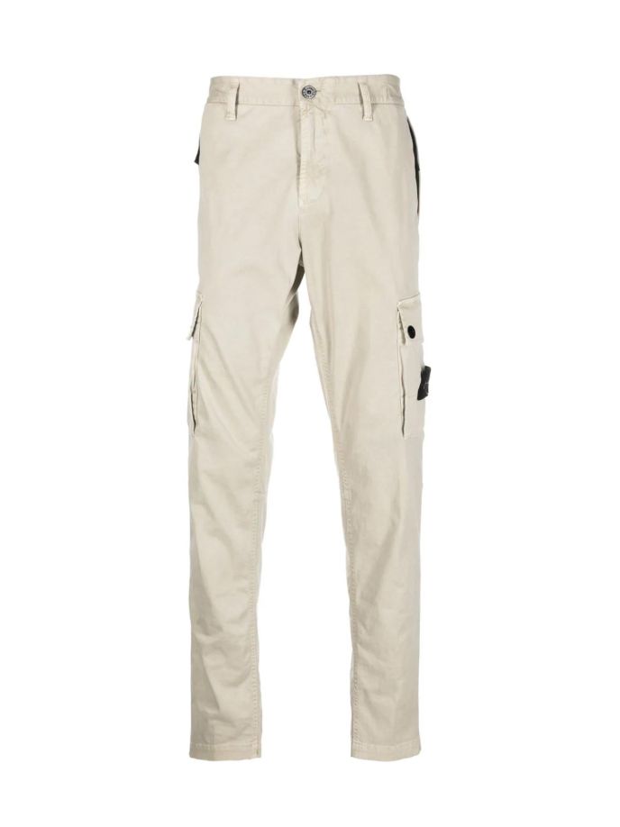 Stone Island Pantalon cargo sand 31714 - Lothaire