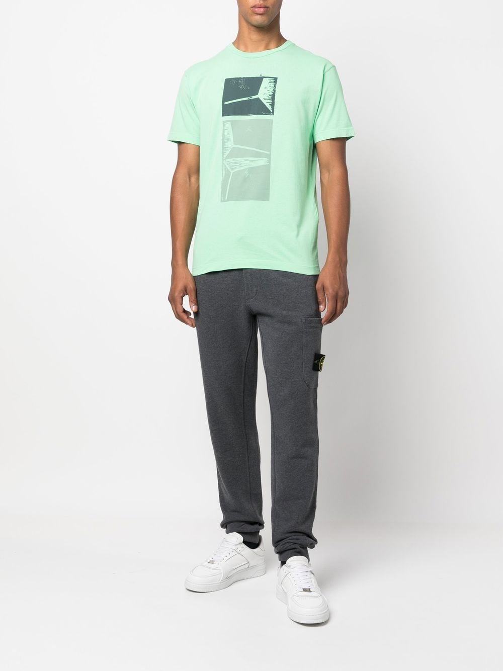 Stone Island Pantalon de jogging anthracite 64520 - Lothaire boutiques