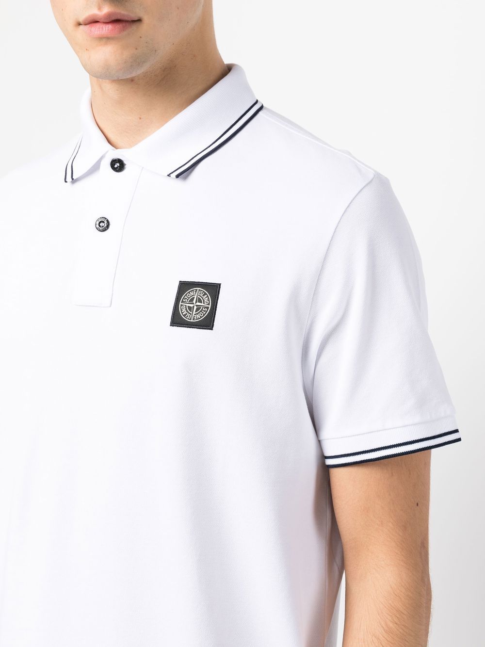 Stone Island Polo 2SC18 White - Lothaire