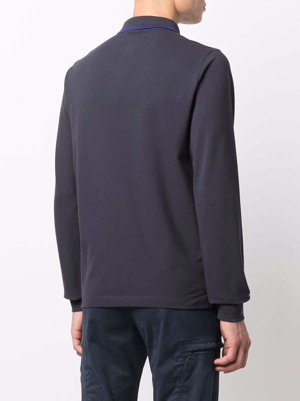 Stone Island Polo à patch logo Bleu - Lothaire boutiques
