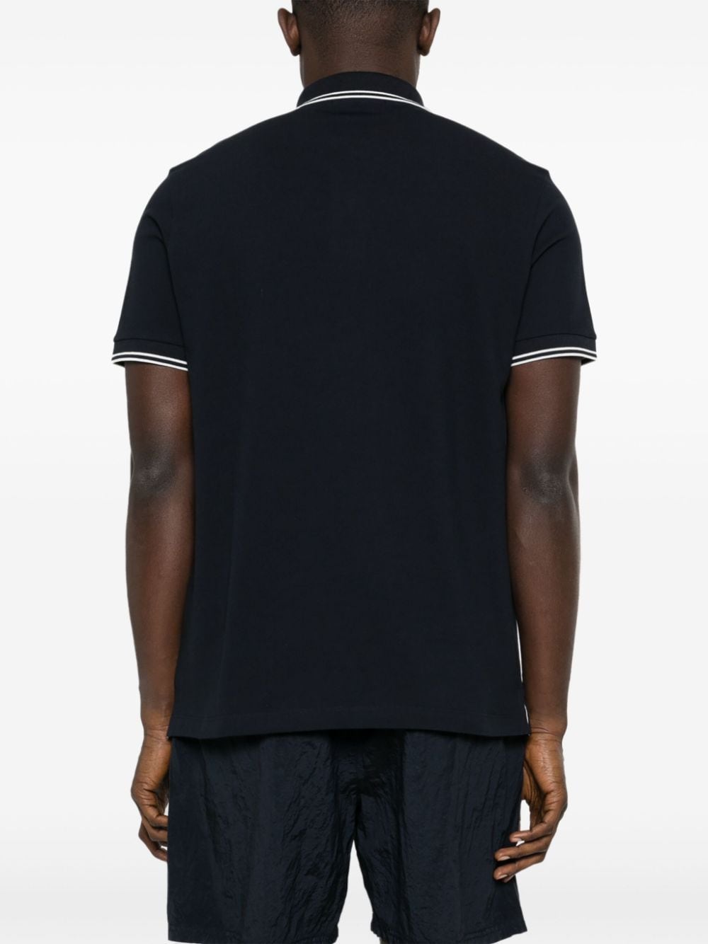 Stone Island - Polo en coton navy Compass - Lothaire